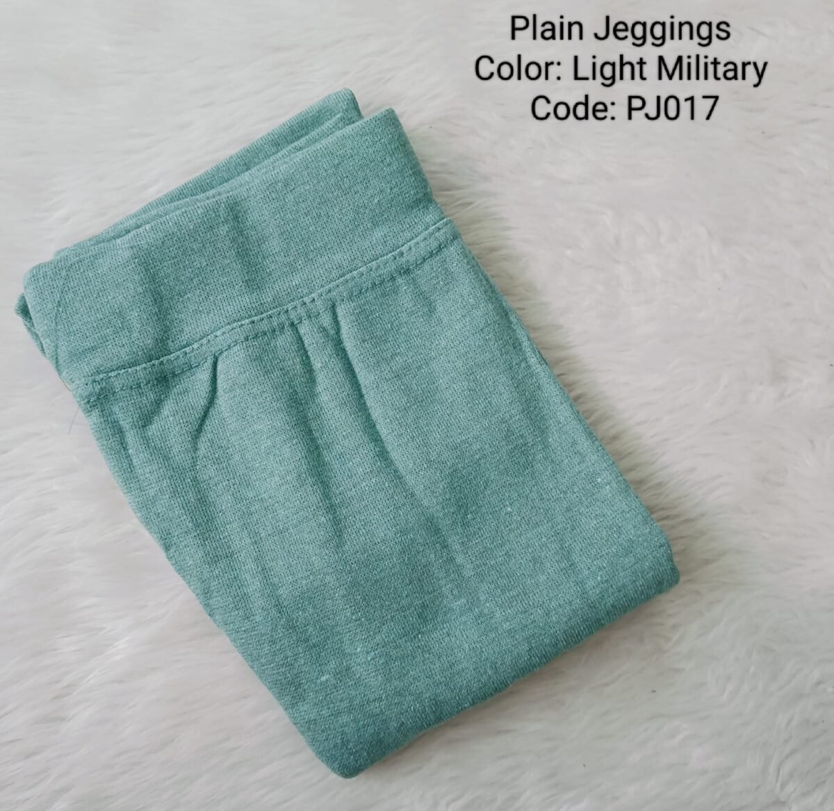 Plain Jeggings - Light Military / PJ017