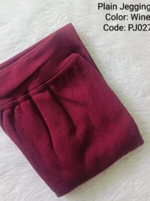 Plain Jeggings - Wine / PJ027