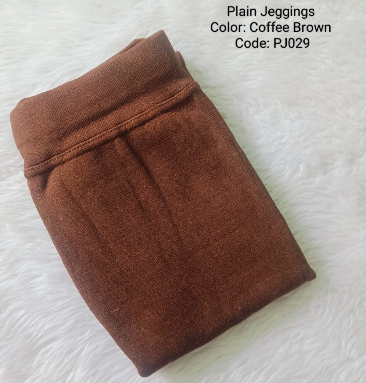 Plain Jeggings - Coffee Brown / PJ029