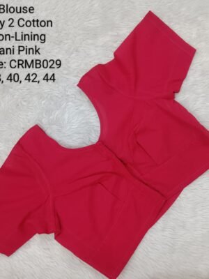 CRMB029 - 3 Dart Readymade Blouse - Tamilnadu Style Stitching