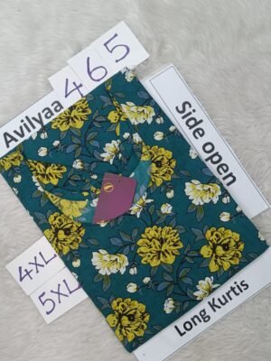 Jaipur Cotton Tops 44 Inches Length - JCLT465