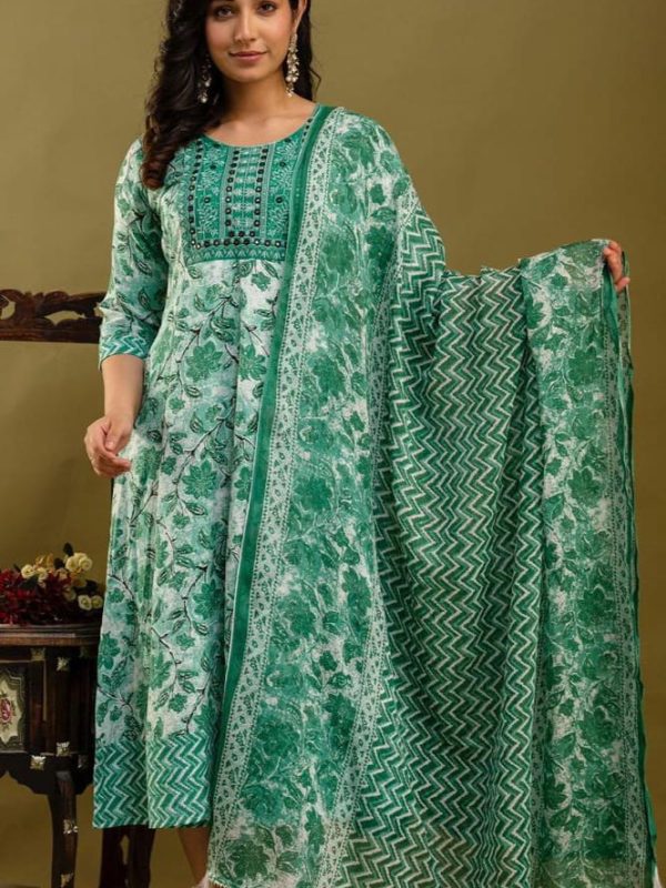Festive Collections - Maxi Gown with Dupatta- MGD321