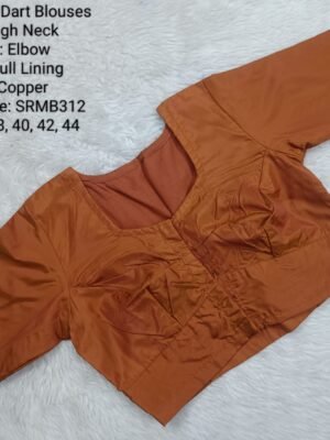 Ready to Wear Blouse  - 3 Dart Blouse - High Neck Blouse - SRMB312
