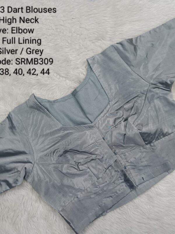 Ready to Wear Blouse - 3 Dart Blouse - High Neck Blouse - SRMB309