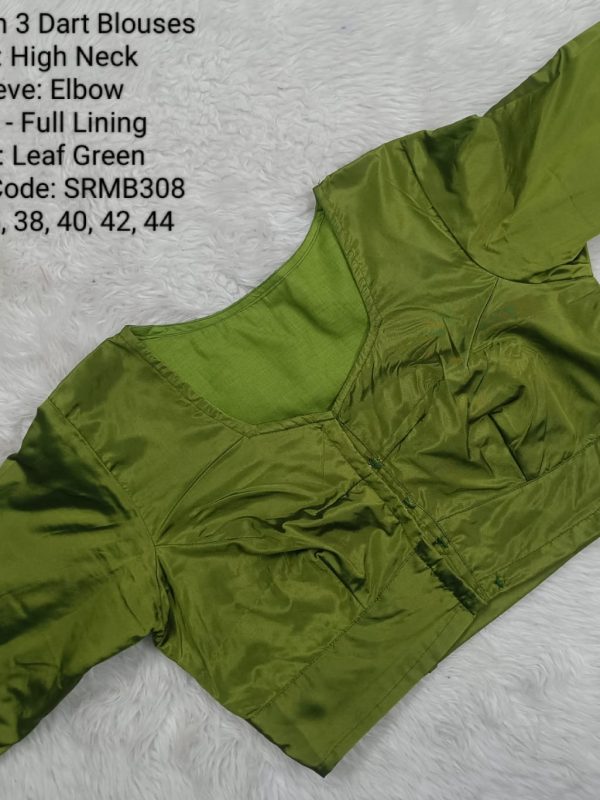 Ready to Wear Blouse - 3 Dart Blouse - High Neck Blouse - SRMB308