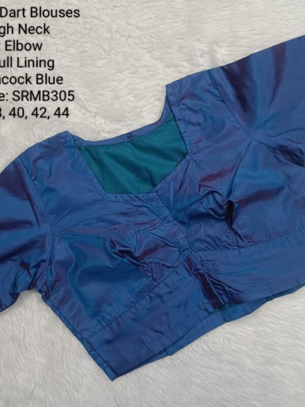 Ready to Wear Blouse - 3 Dart Blouse - High Neck Blouse - SRMB305