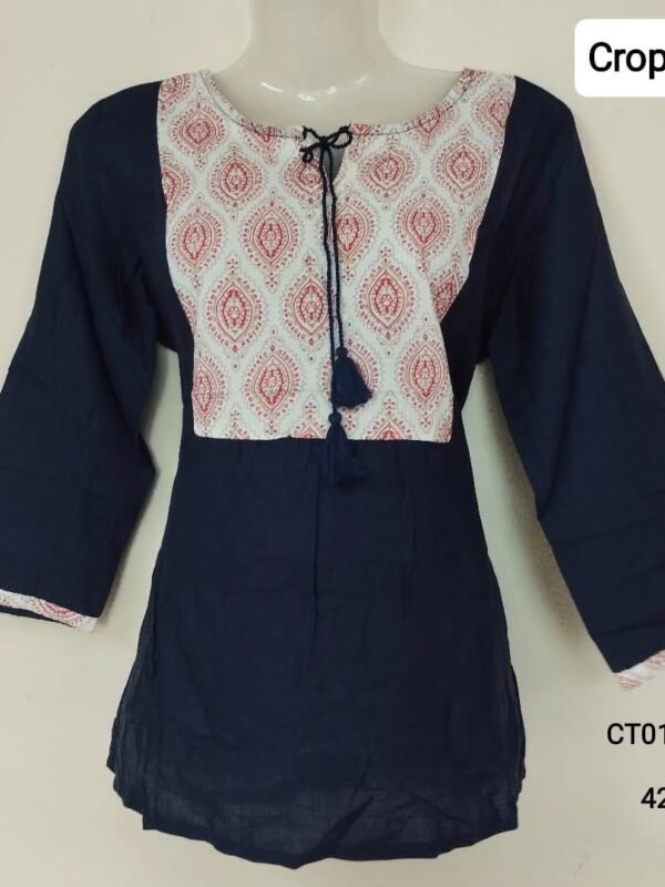 XL Size - Crop Tops - CT010 - Chest 42