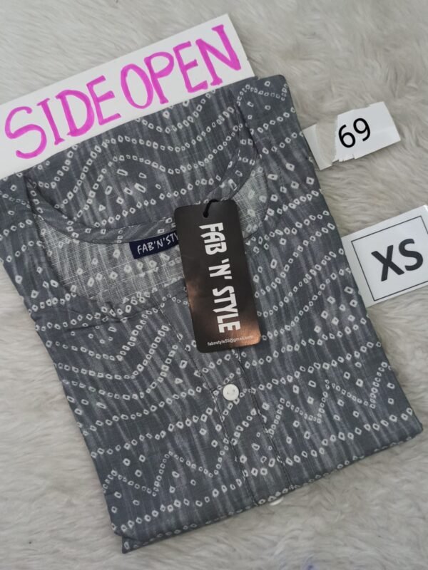 XS Size - Side Open Rayon - Clearance - OZ69