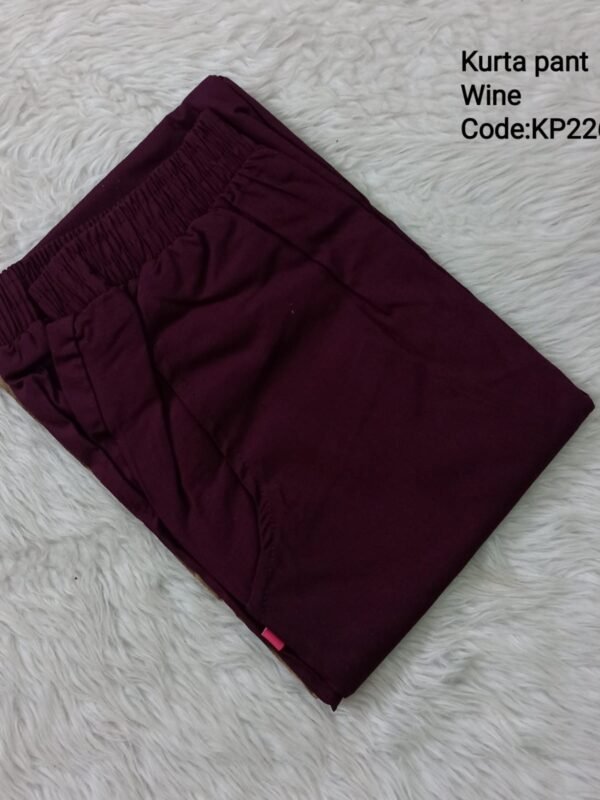 Kurta Pant | Straigth Pants | Office wear | Daily Wear - KP226
