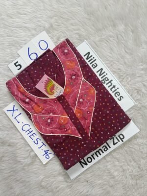 NZP560- Nila Nighties - Normal Zip - XL Size