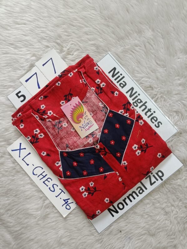 NZP577 - Nila Nighties - Normal Zip - XL Size