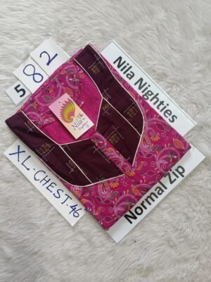 NZP582 - Nila Nighties - Normal Zip - XL Size