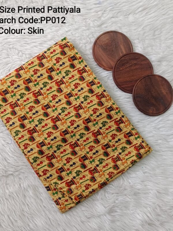 PP012 - Cotton Printed Pattiyala / Salwar Pant - Free Size