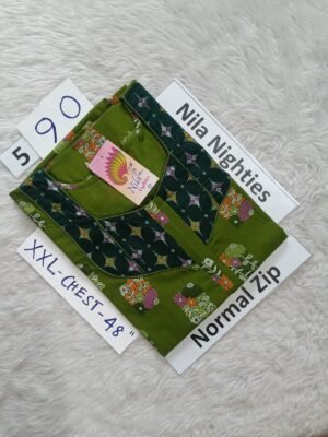NZP590 - Nila Nighties - Normal Zip - XXL Size