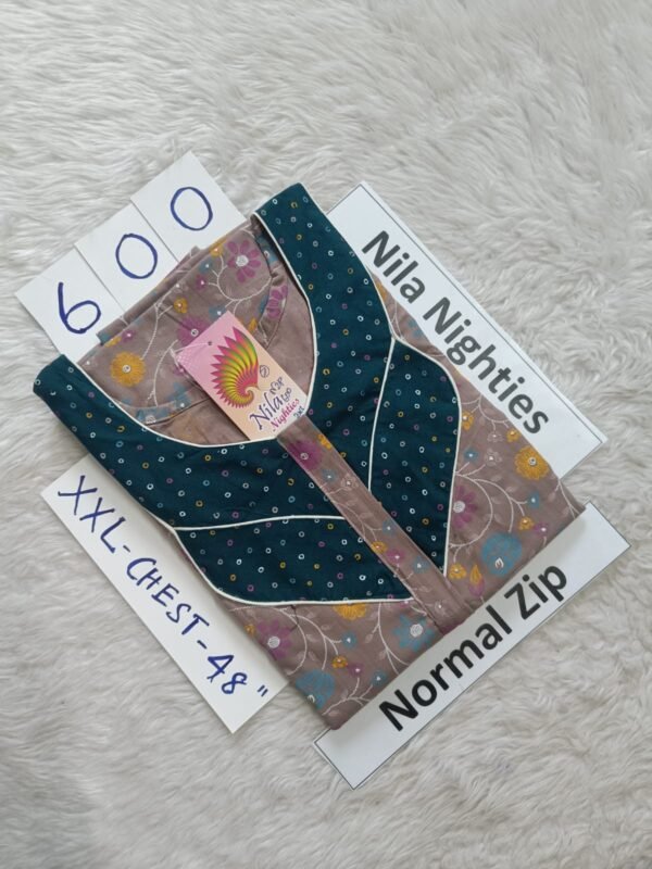 NZP600 - Nila Nighties - Normal Zip - XXL Size