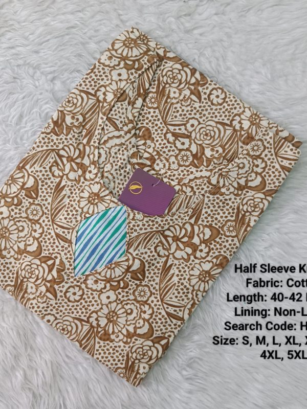 Half Sleeve Kurtis - HSK056