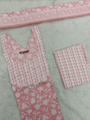 JCFS117 - Jaipur Cotton - Full Set (Top, Bottom and Dupatta)