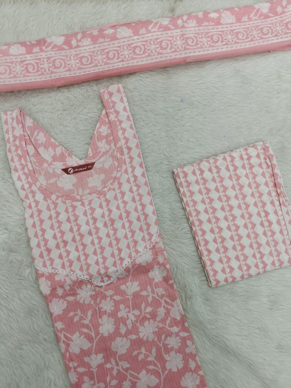 JCFS117 - Jaipur Cotton - Full Set (Top, Bottom and Dupatta)