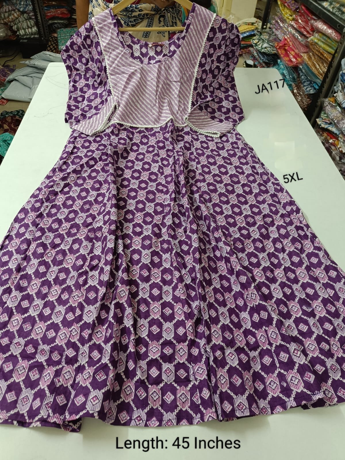 Jaipur Cotton Anarkali JA117