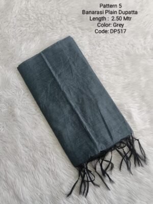 DP517 - Banarasi Plain Soft Dupatta