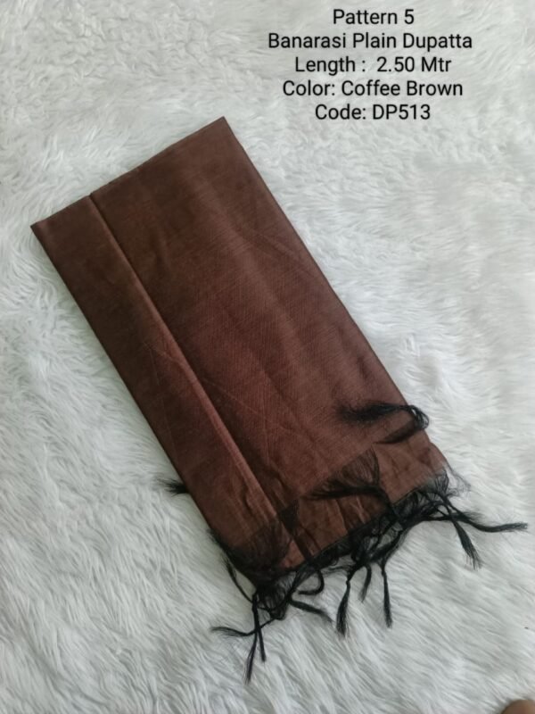 DP513 - Banarasi Plain Soft Dupatta