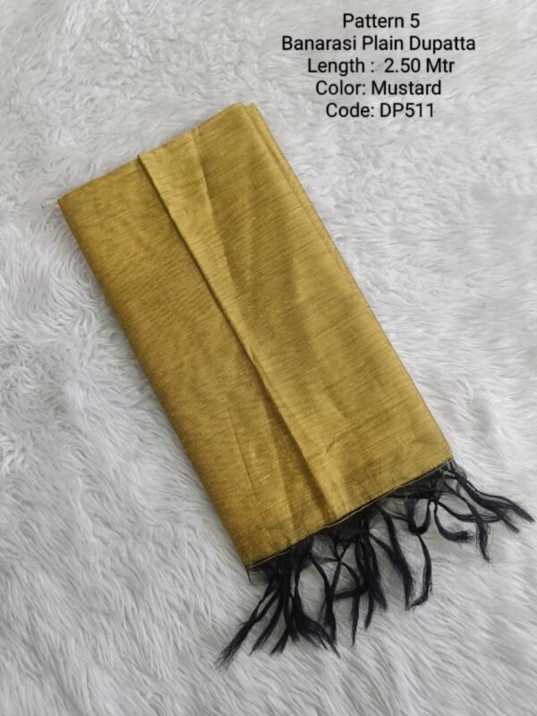 DP511 - Banarasi Plain Soft Dupatta