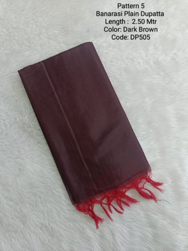 DP505 - Banarasi Plain Soft Dupatta