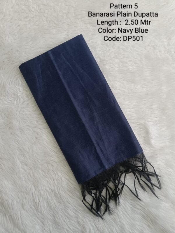 DP501 - Banarasi Plain Soft Dupatta