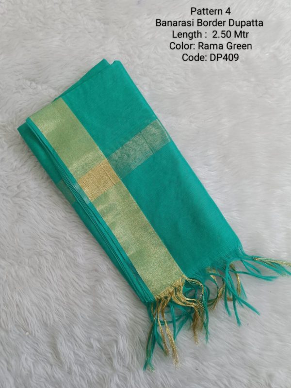 DP409 - Banarasi Border Dupatta