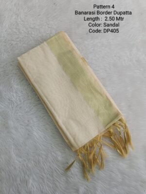 DP405 - Banarasi Border Dupatta