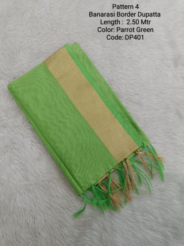 DP401 - Banarasi Border Dupatta