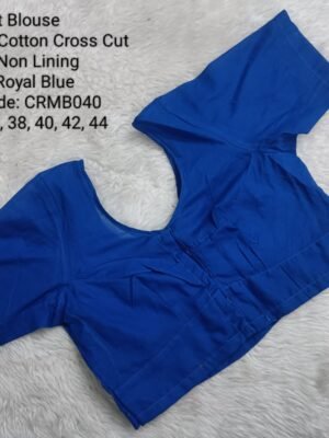 CRMB040 - 3 Dart Readymade Blouse - Tamilnadu Style Stitching