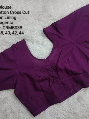 CRMB038 - 3 Dart Readymade Blouse - Tamilnadu Style Stitching