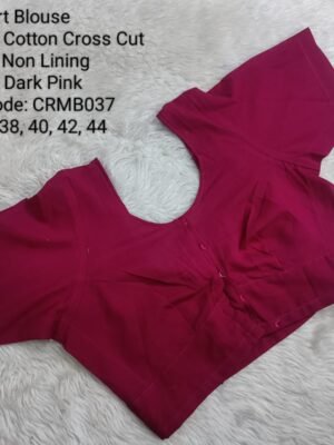 CRMB037 - 3 Dart Readymade Blouse - Tamilnadu Style Stitching