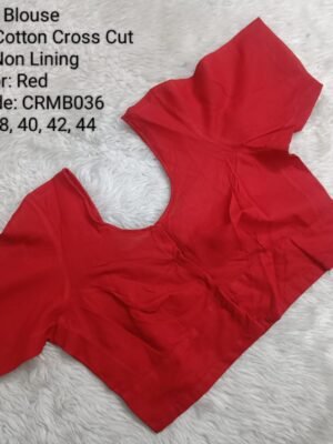 CRMB036 - 3 Dart Readymade Blouse - Tamilnadu Style Stitching