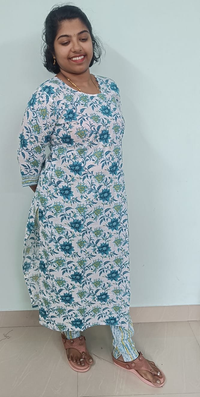 JCTB117 - Jaipur Cotton Top and Bottom - Without Lining