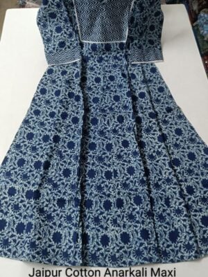 Jaipur Cotton Anarkali JA187