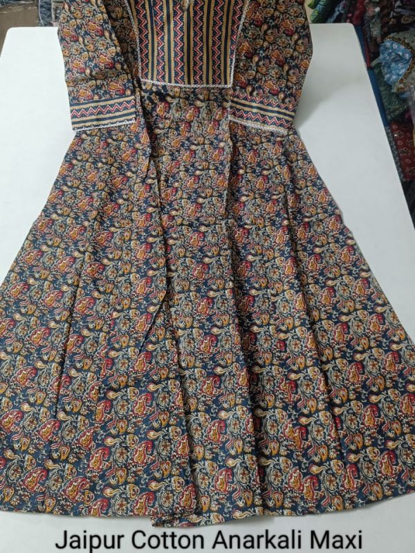 Jaipur Cotton Anarkali JA191