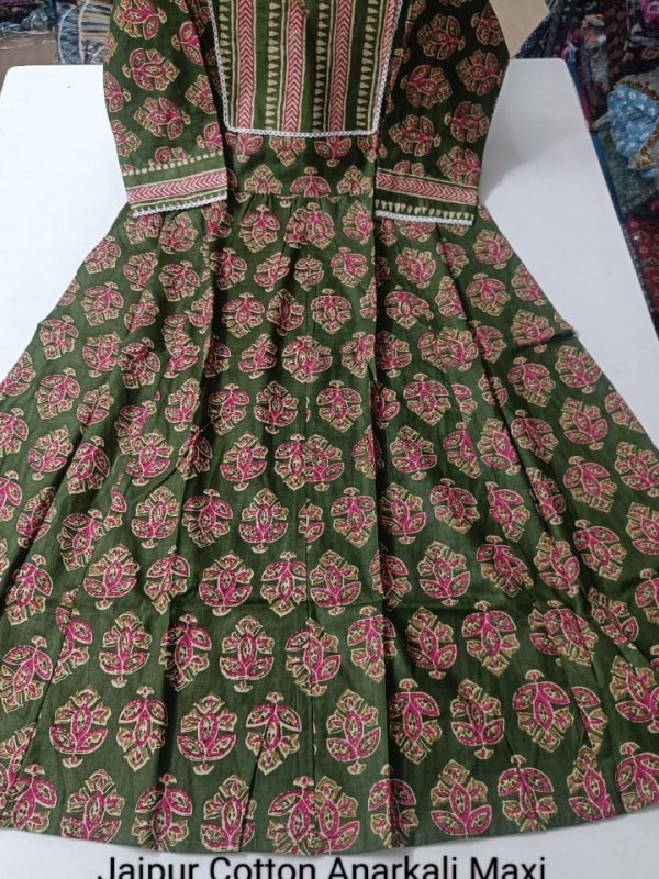 Jaipur Cotton Anarkali JA195