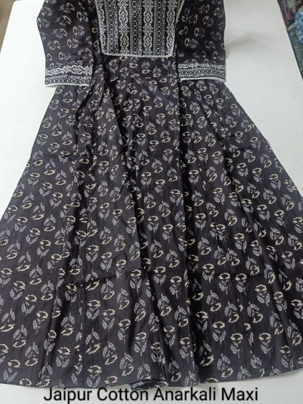 Jaipur Cotton Anarkali JA192