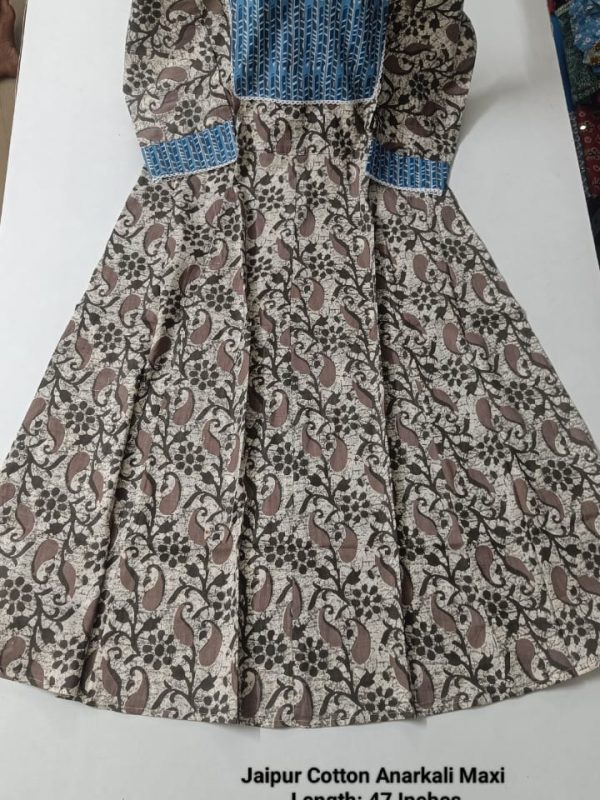 Jaipur Cotton Anarkali JA199