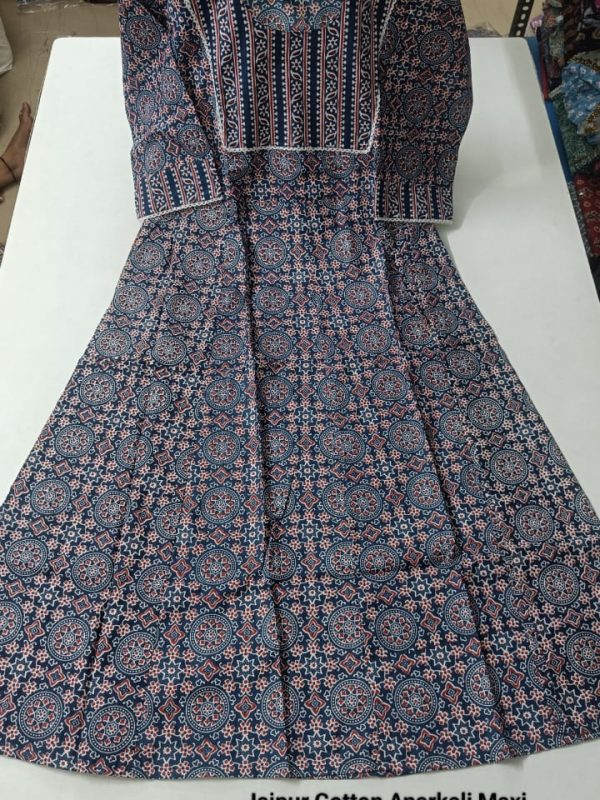 Jaipur Cotton Anarkali JA198