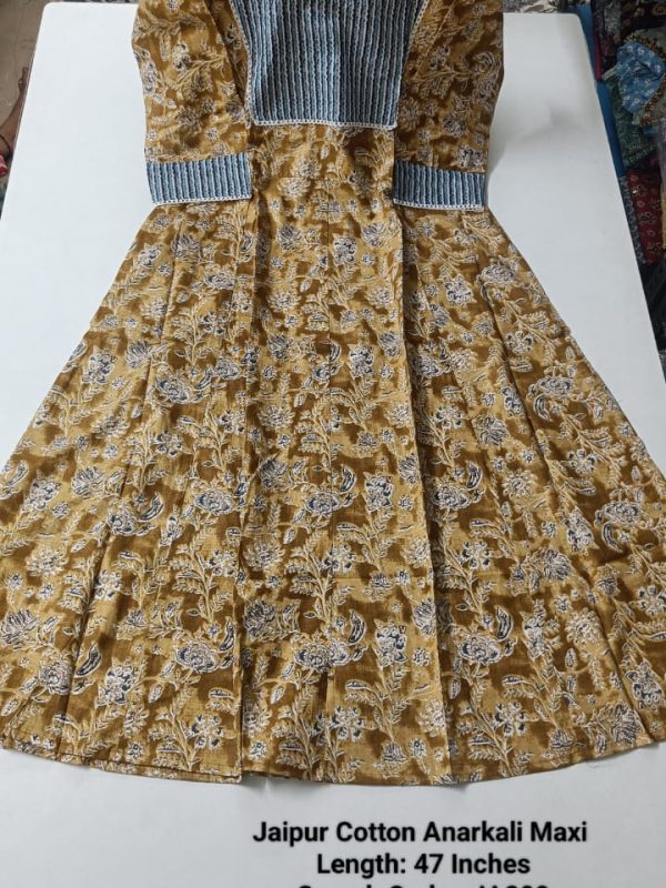 Jaipur Cotton Anarkali JA200