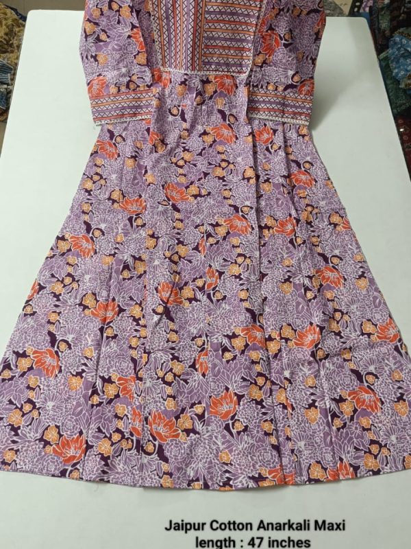 Jaipur Cotton Anarkali JA205