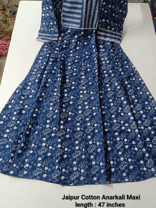 Jaipur Cotton Anarkali JA204