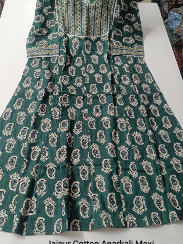 Jaipur Cotton Anarkali JA210