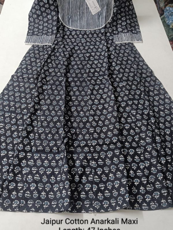 Jaipur Cotton Anarkali JA215