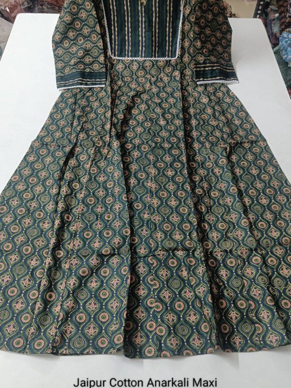 Jaipur Cotton Anarkali JA213