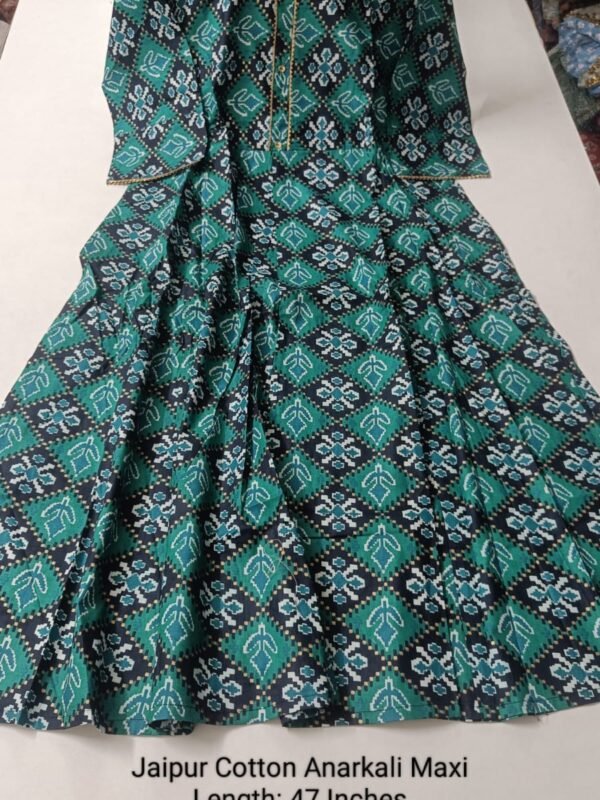 Jaipur Cotton Anarkali JA224