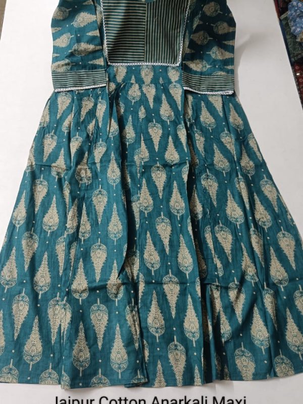 Jaipur Cotton Anarkali JA163